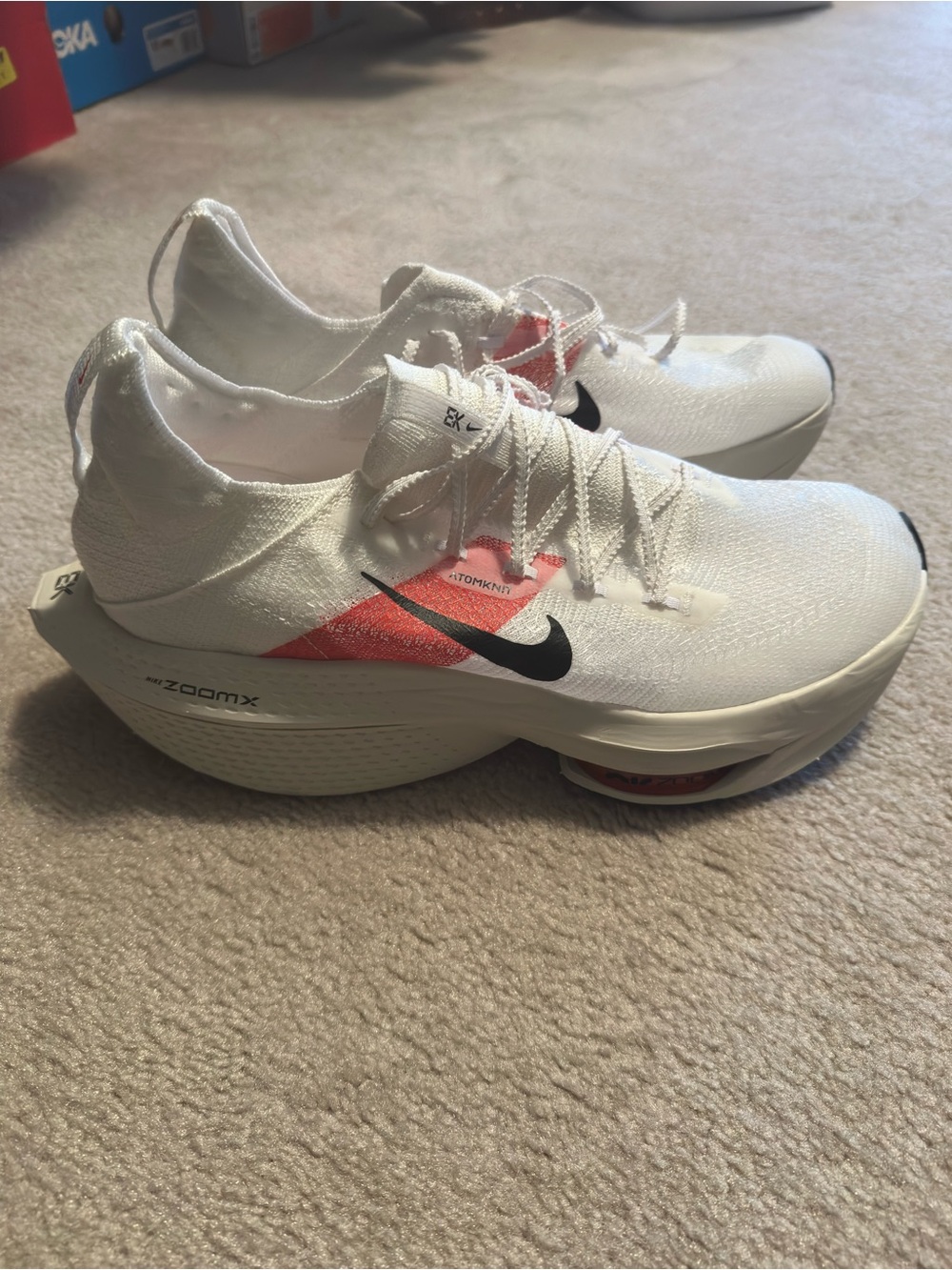 Nike Air Zoom Alphafly Next% 2 Eliud Kipchoge EK White FD6559-100